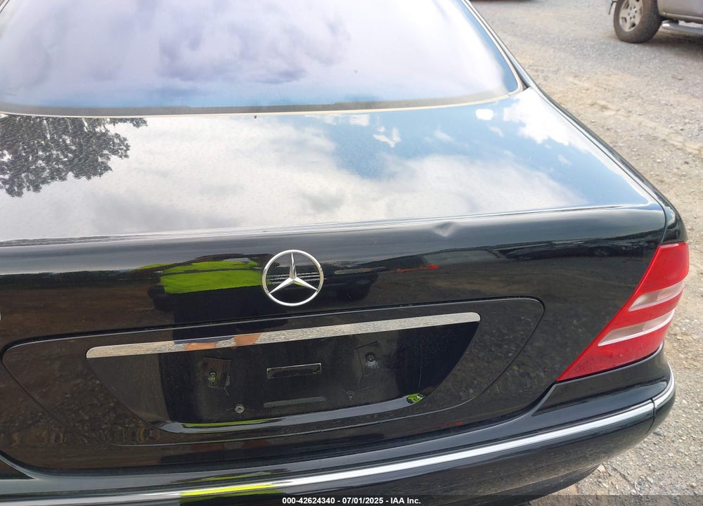 2001 MERCEDES-BENZ S 500 VIN: WDBNG75J51A195759