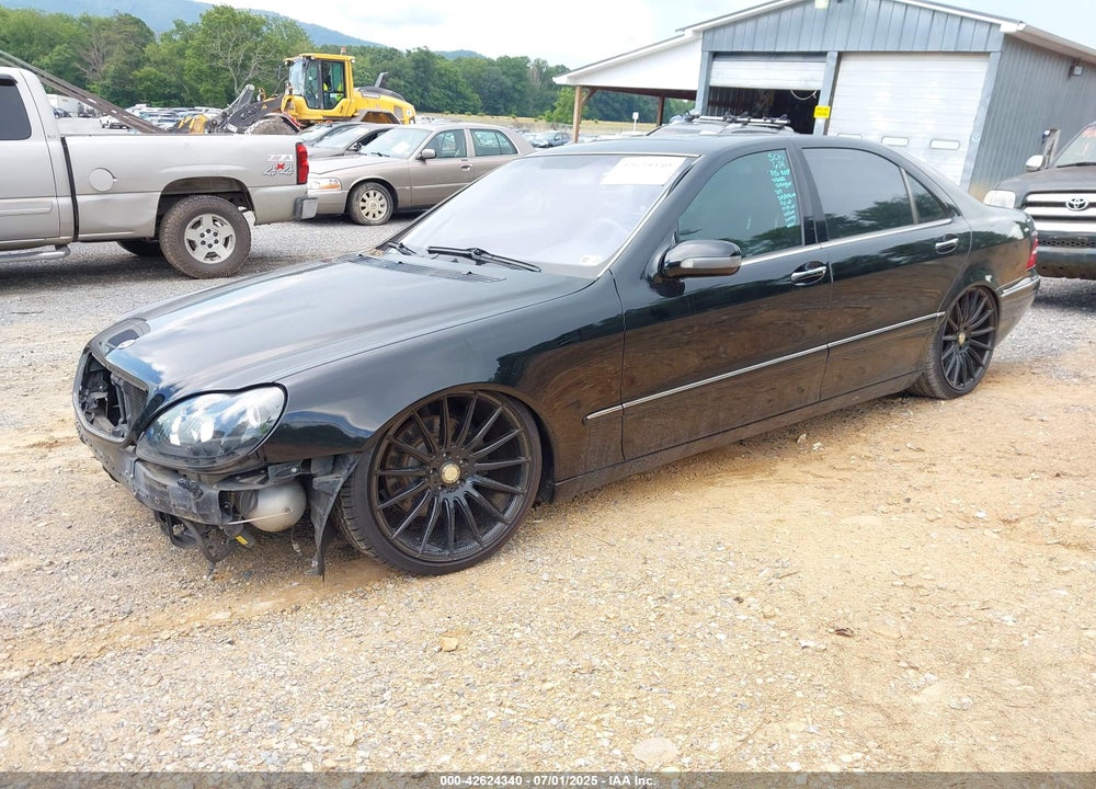 2001 MERCEDES-BENZ S 500 VIN: WDBNG75J51A195759