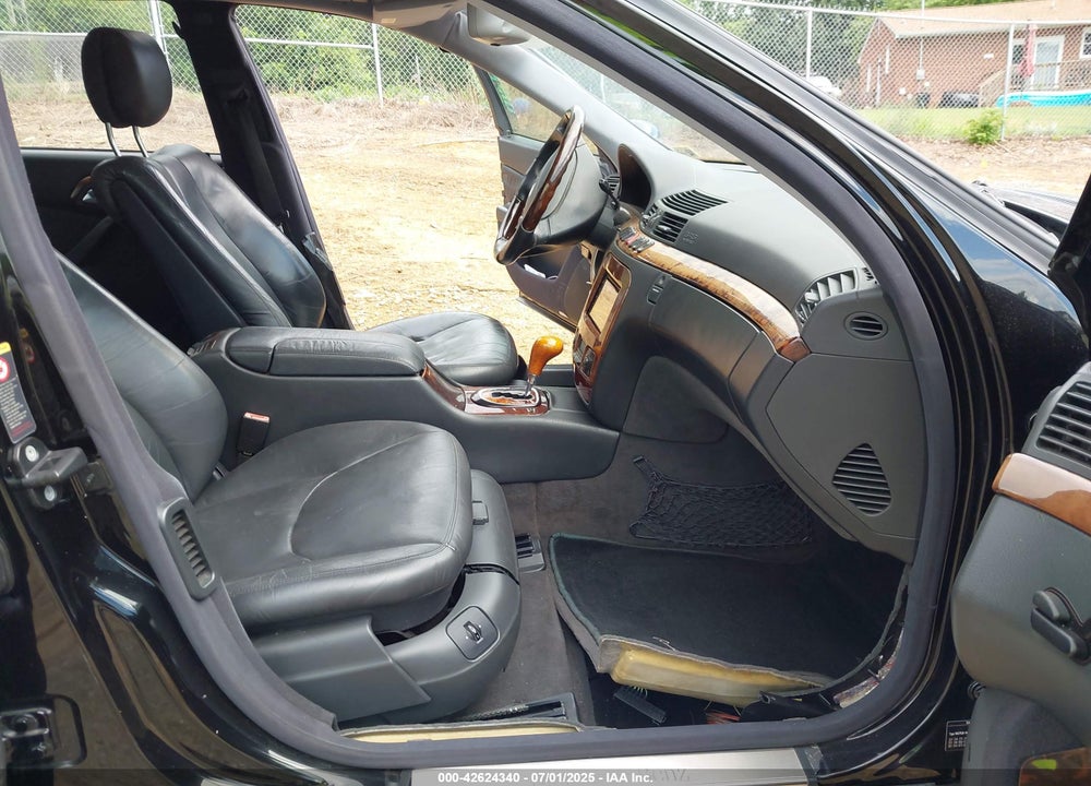 2001 MERCEDES-BENZ S 500 VIN: WDBNG75J51A195759