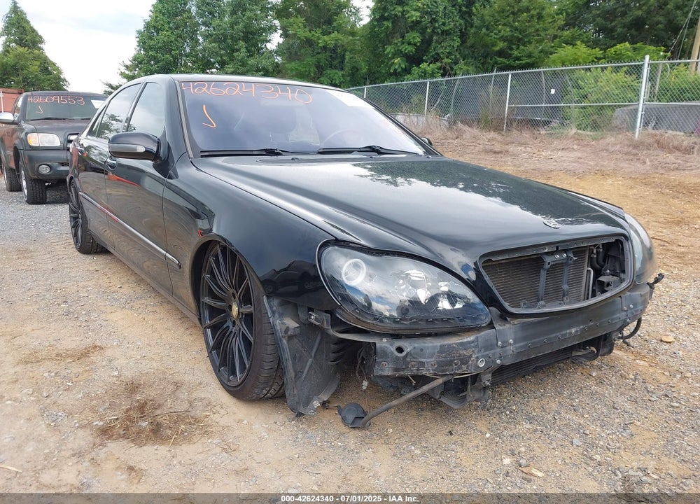 2001 MERCEDES-BENZ S 500 VIN: WDBNG75J51A195759