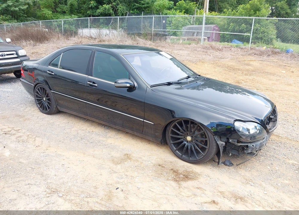 2001 MERCEDES-BENZ S 500 VIN: WDBNG75J51A195759