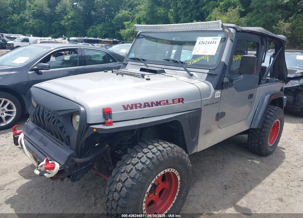2001 JEEP WRANGLER SE VIN: 1J4FA29P01P305939