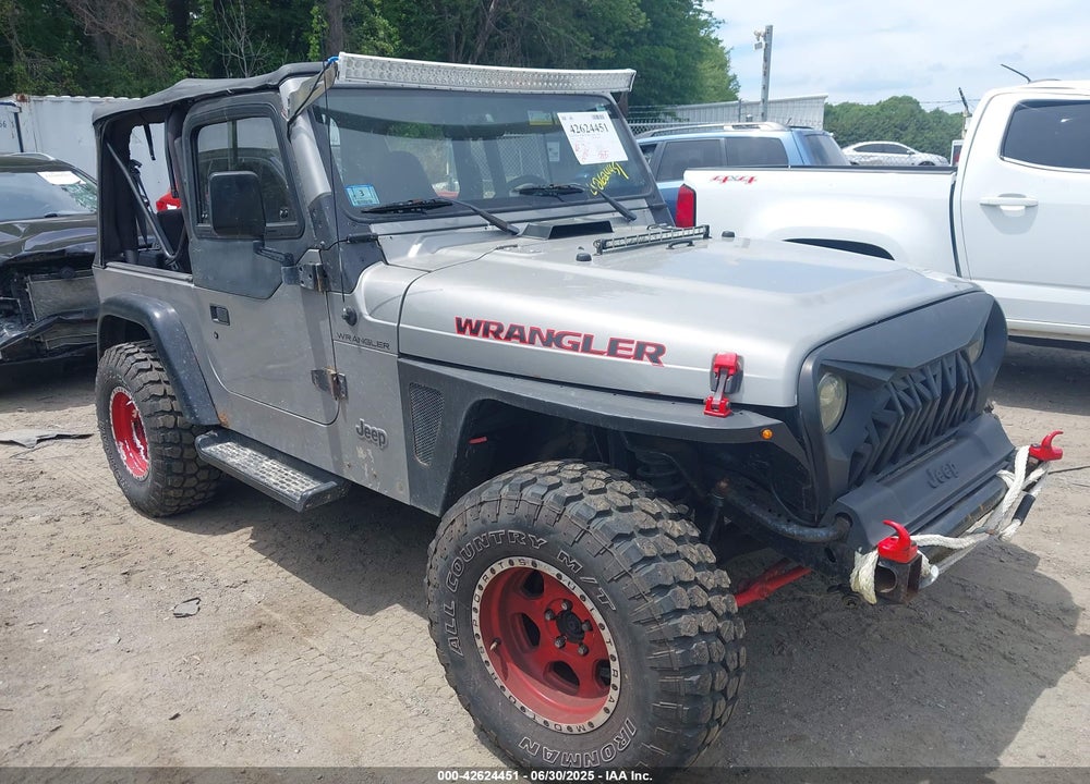 2001 JEEP WRANGLER SE VIN: 1J4FA29P01P305939