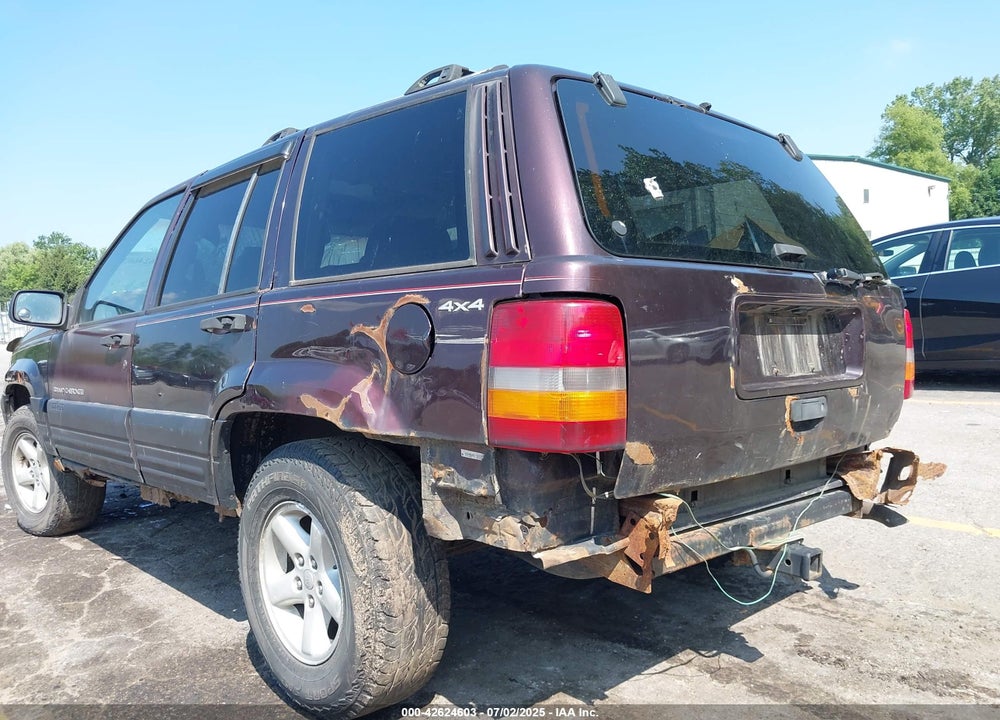1997 JEEP GRAND CHEROKEE LAREDO/TSI VIN: 1J4GZ58S0VC708420
