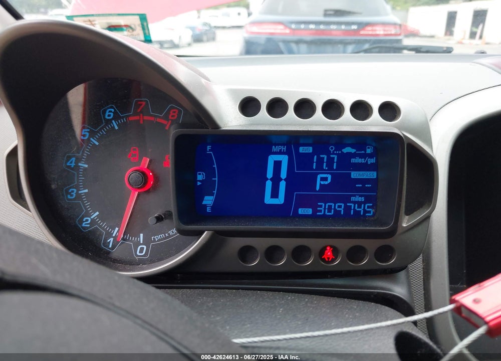 2013 CHEVROLET SONIC VIN: 1G1JC6SG6D4161999