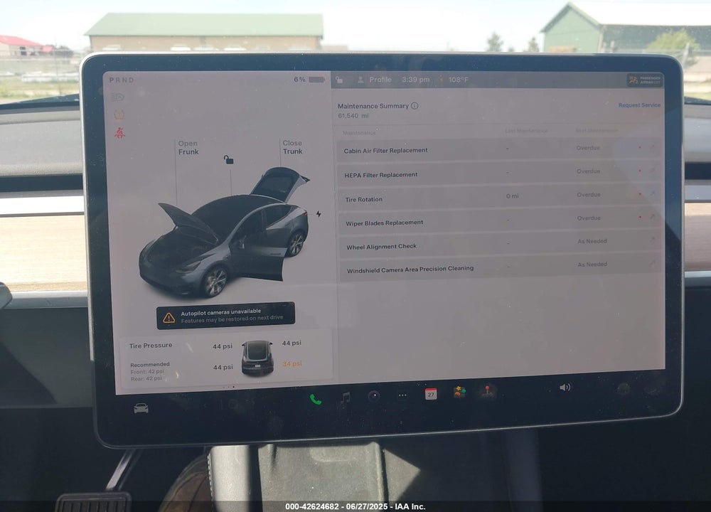 2021 TESLA MODEL Y VIN: 5YJYGDEE2MF241642