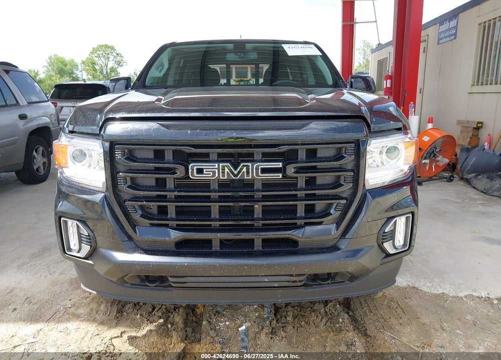 2022 GMC CANYON 4WD SHORT BOX ELEVATION VIN: 1GTG6CEN8N1323216