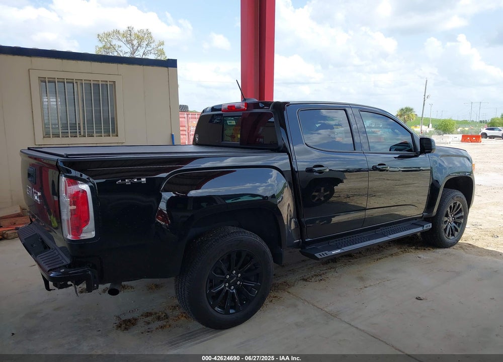 2022 GMC CANYON 4WD SHORT BOX ELEVATION VIN: 1GTG6CEN8N1323216