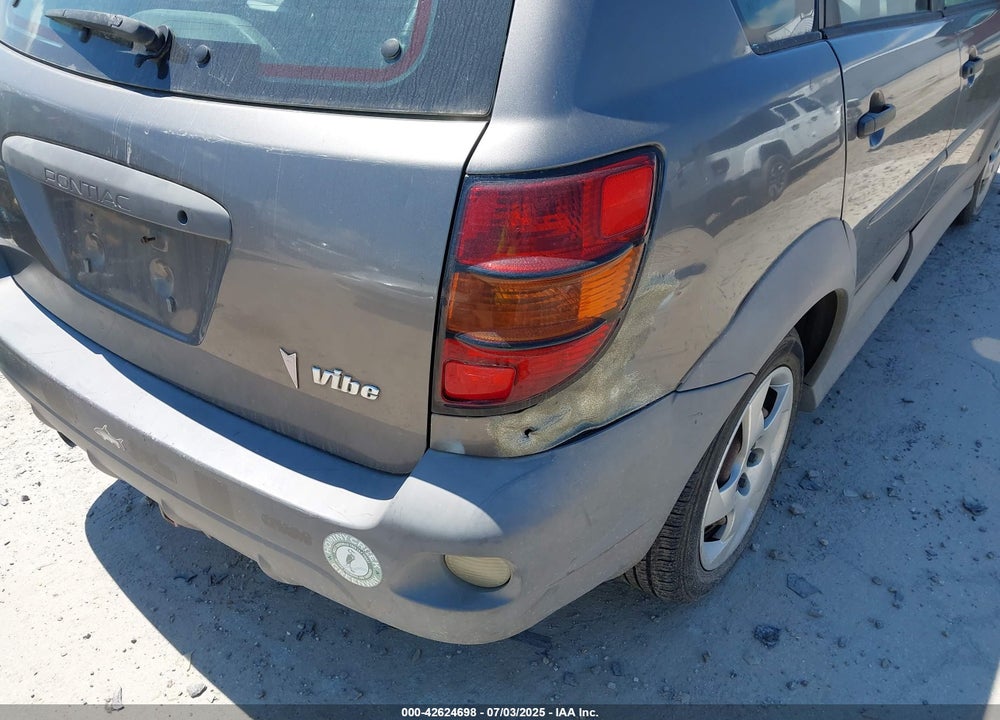 2007 PONTIAC VIBE VIN: 5Y2SL65807Z411776