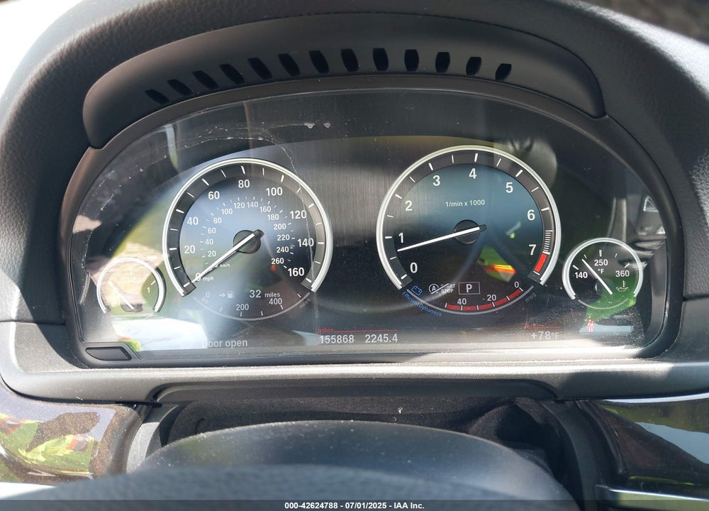 2013 BMW 5 SERIES VIN: WBAFU7C55DDU66775