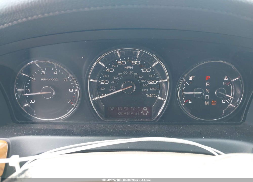 2010 LINCOLN MKS VIN: 1LNHL9DR8AG609607