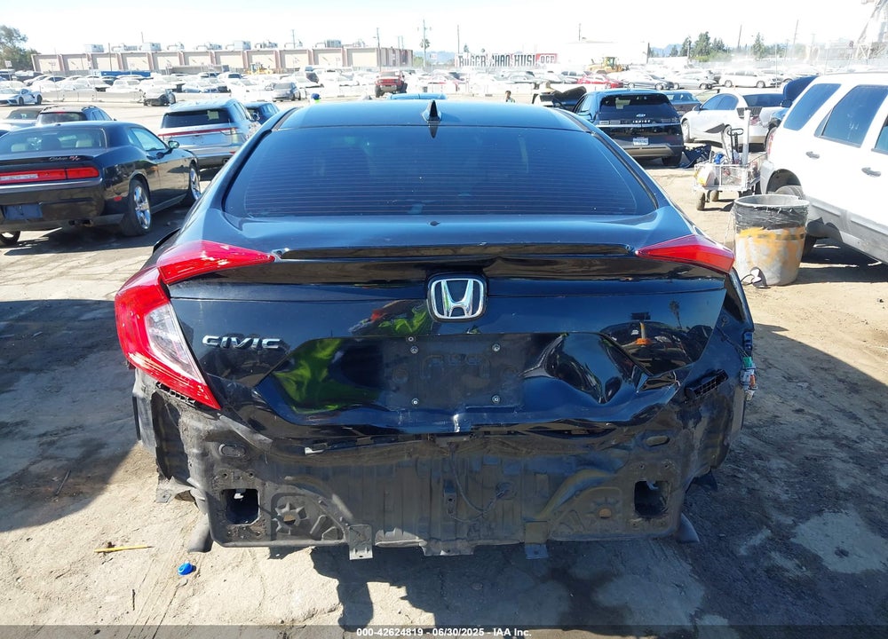 2016 HONDA CIVIC VIN: 2HGFC1F74GH660044