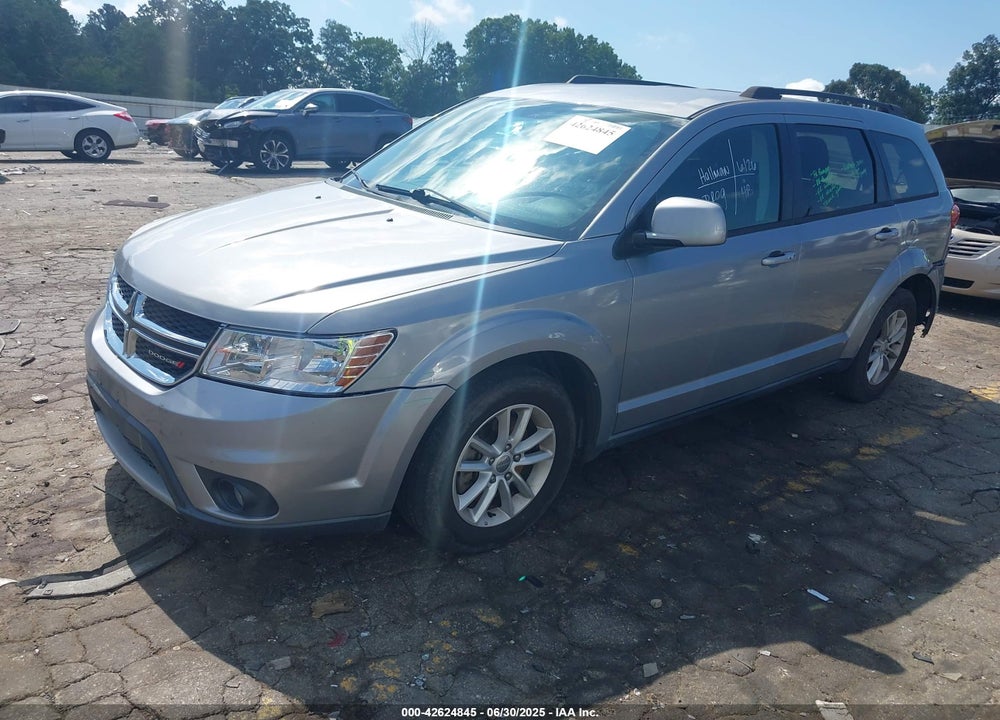 2015 DODGE JOURNEY SXT VIN: 3C4PDCBG4FT726437