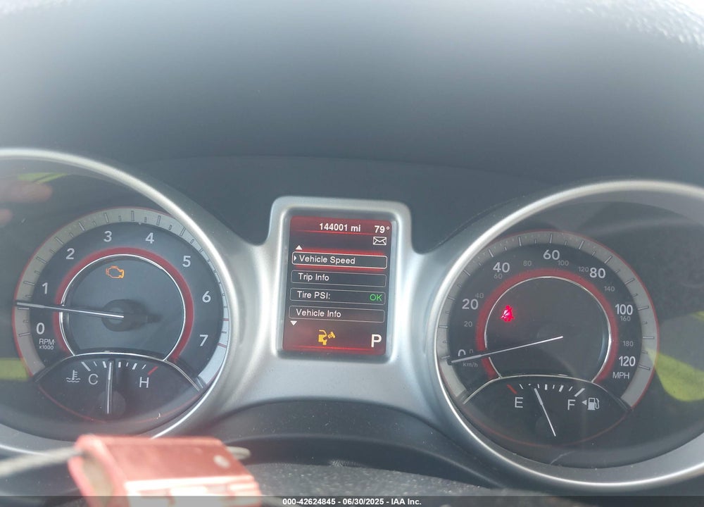 2015 DODGE JOURNEY SXT VIN: 3C4PDCBG4FT726437