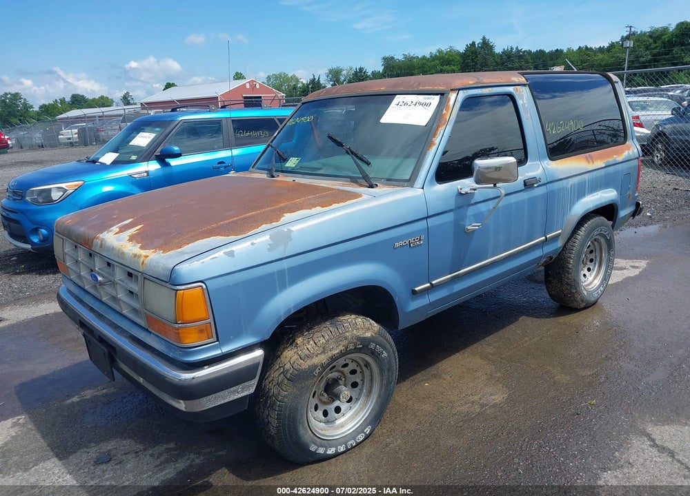 1989 FORD BRONCO II VIN: 1FMCU14T6KUB24535