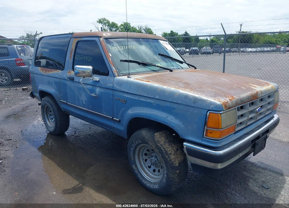 1989 FORD BRONCO II VIN: 1FMCU14T6KUB24535