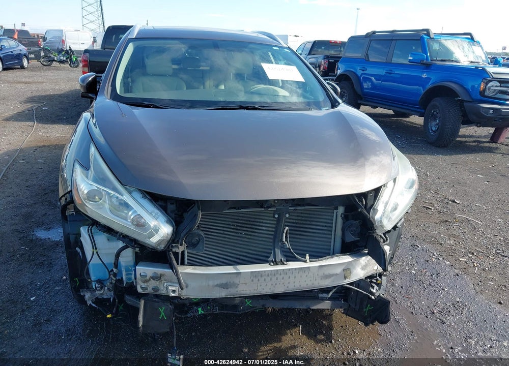 2015 NISSAN MURANO VIN: 5N1AZ2MH4FN220061