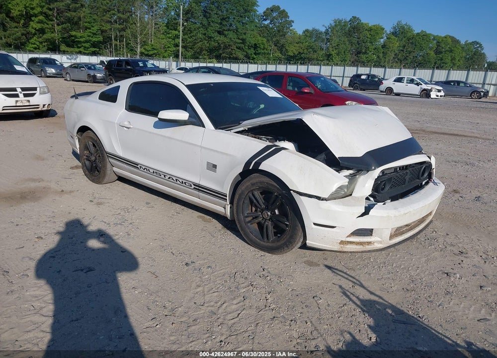 2013 FORD MUSTANG V6 VIN: 1ZVBP8AM6D5275978