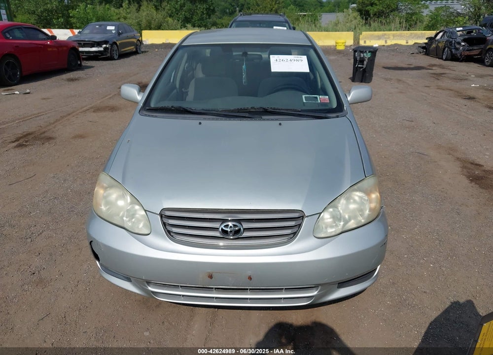 2003 TOYOTA COROLLA LE VIN: JTDBR32E730041142
