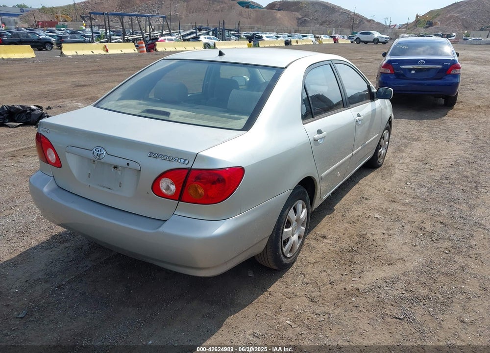 2003 TOYOTA COROLLA LE VIN: JTDBR32E730041142