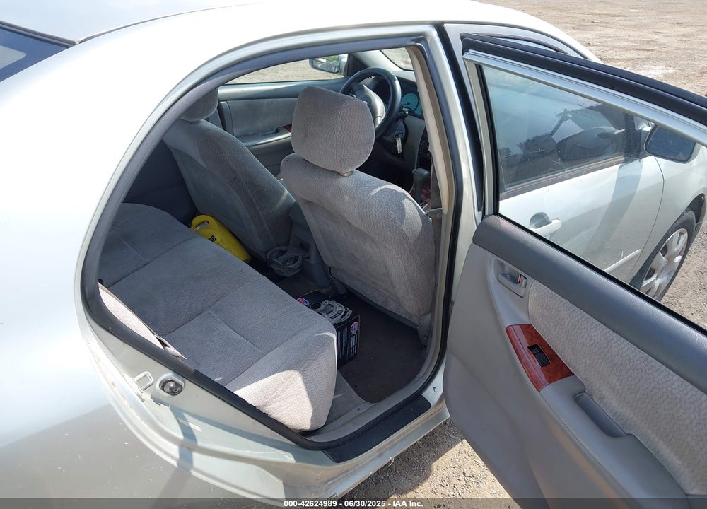 2003 TOYOTA COROLLA LE VIN: JTDBR32E730041142