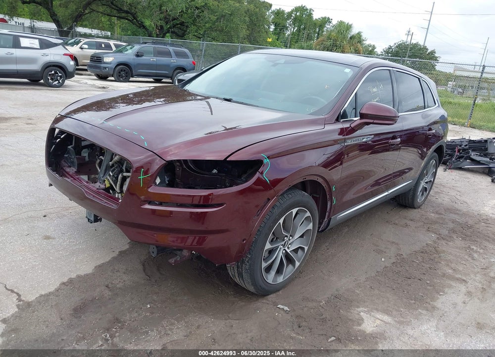 2021 LINCOLN NAUTILUS VIN: 2LMPJ8KP8MBL06002