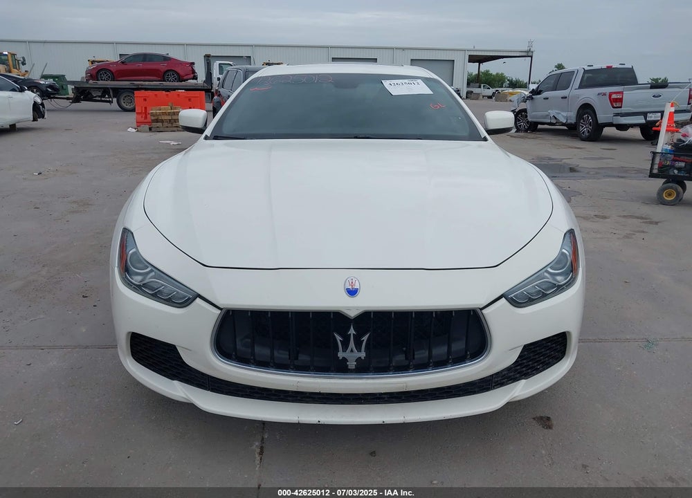 2016 MASERATI GHIBLI VIN: ZAM57XSA4G1179417