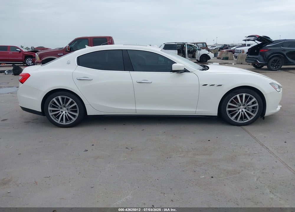 2016 MASERATI GHIBLI VIN: ZAM57XSA4G1179417