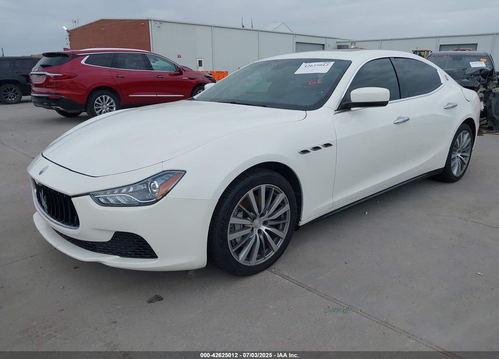 2016 MASERATI GHIBLI VIN: ZAM57XSA4G1179417