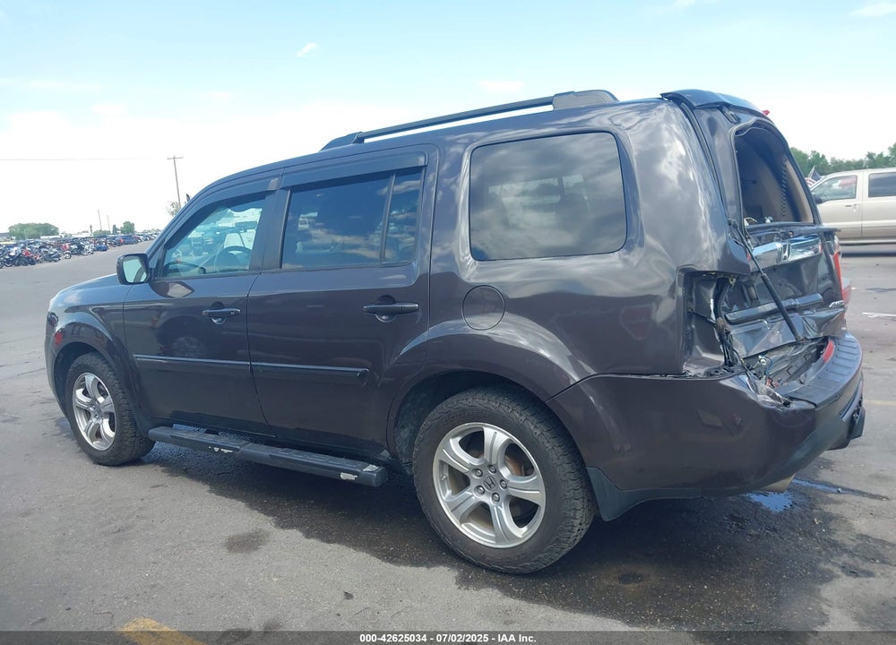 2012 HONDA PILOT VIN: 5FNYF4H55CB017097