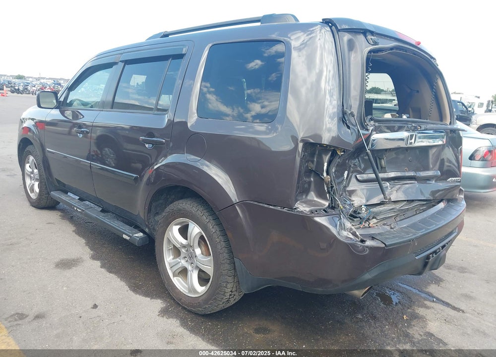 2012 HONDA PILOT VIN: 5FNYF4H55CB017097