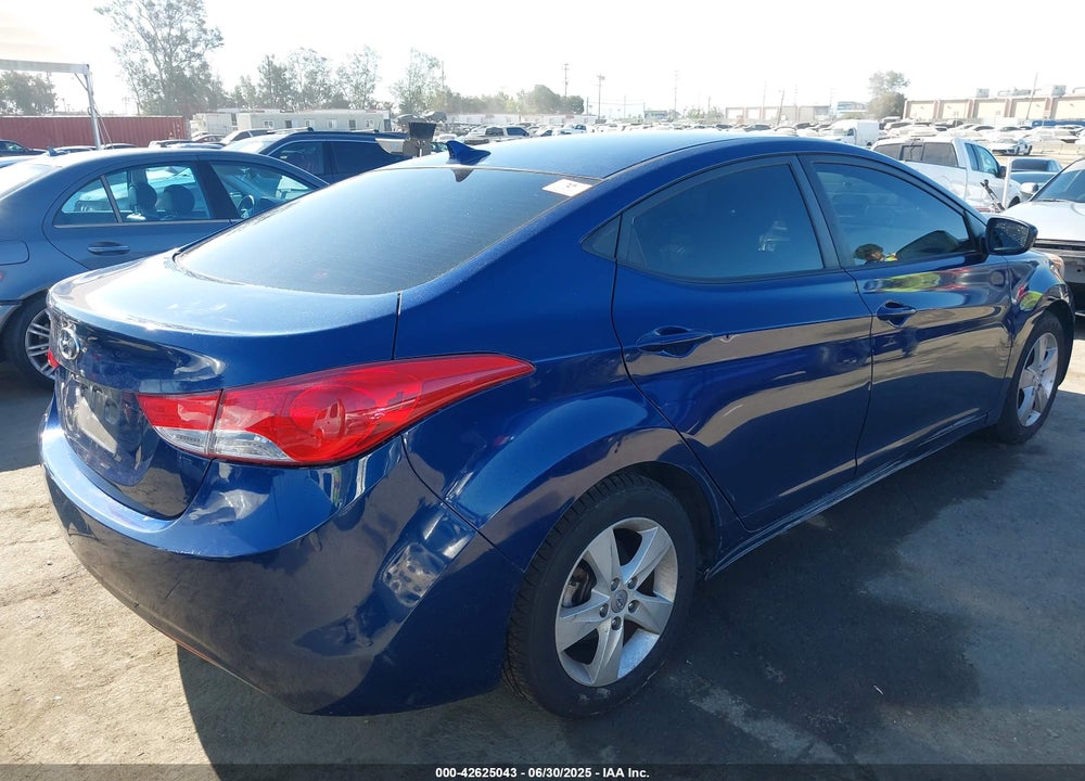 2013 HYUNDAI ELANTRA GLS VIN: KMHDH4AE3DU711312