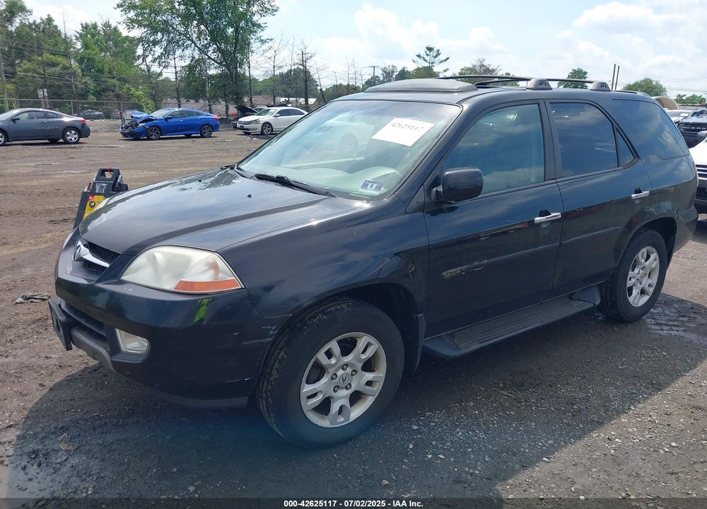 2002 ACURA MDX VIN: 2HNYD18652H536926