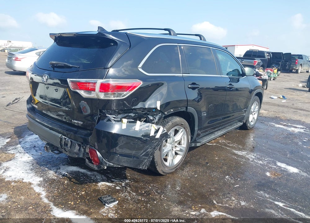 2016 TOYOTA HIGHLANDER VIN: 5TDDKRFH9GS297399