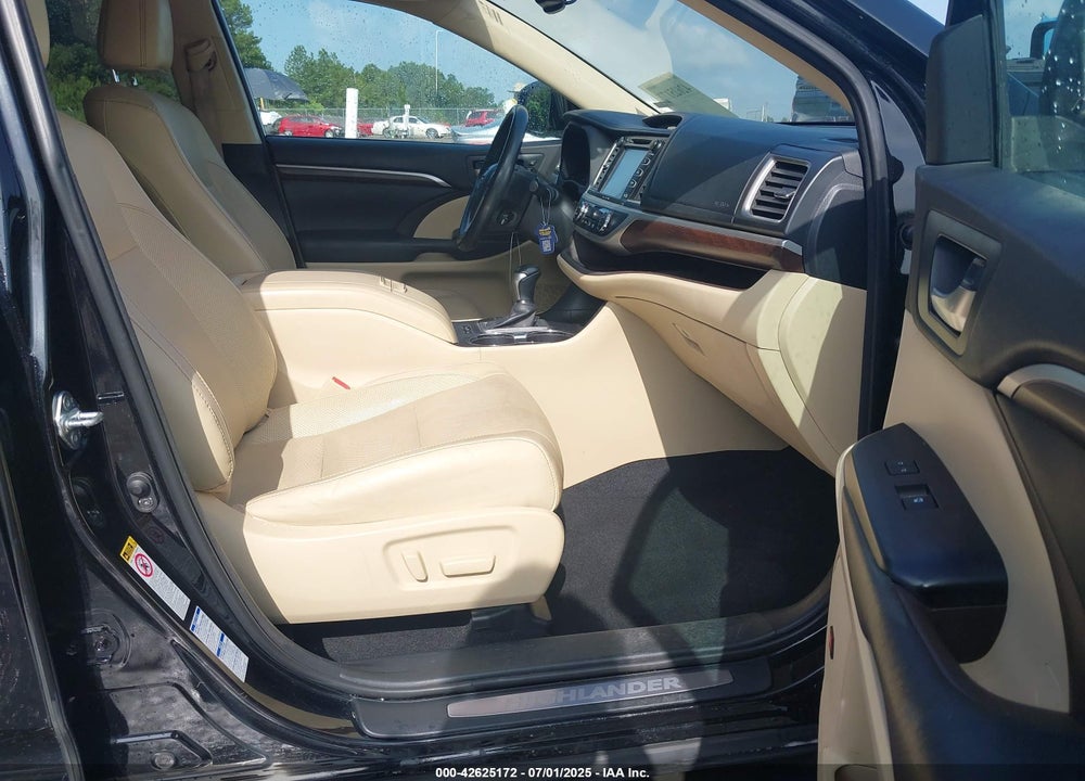 2016 TOYOTA HIGHLANDER VIN: 5TDDKRFH9GS297399