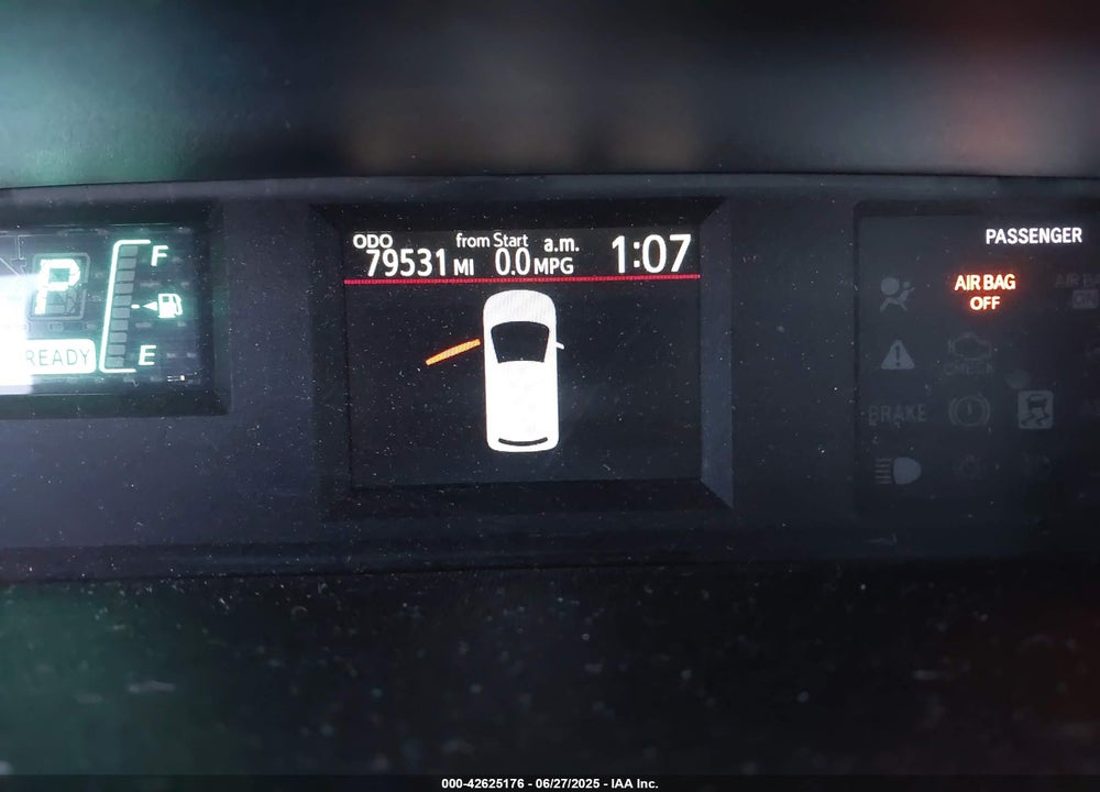 2013 TOYOTA PRIUS C VIN: JTDKDTB33D1555076