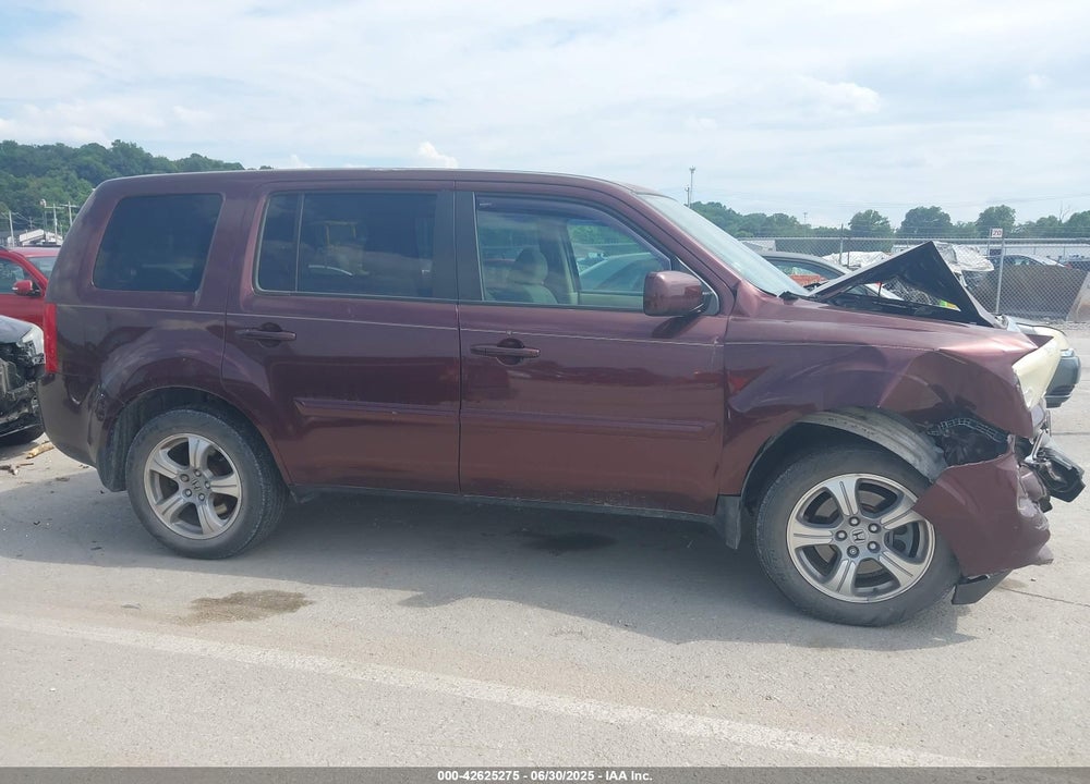 2013 HONDA PILOT VIN: 5FNYF4H47DB065287