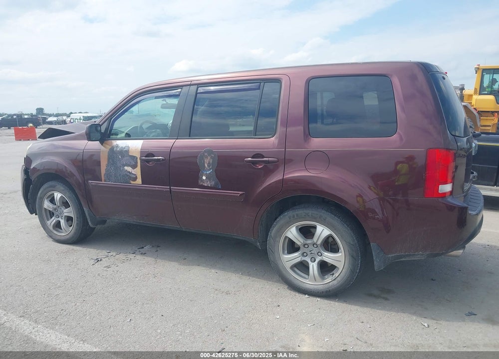 2013 HONDA PILOT VIN: 5FNYF4H47DB065287