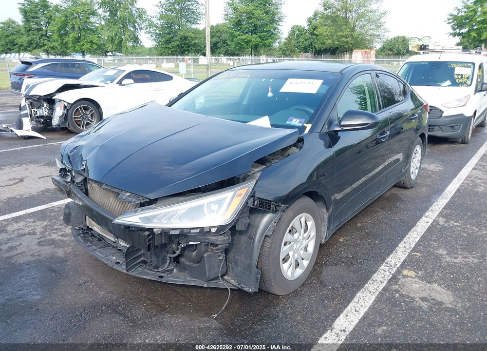 2019 HYUNDAI ELANTRA SE VIN: 5NPD74LF6KH434112