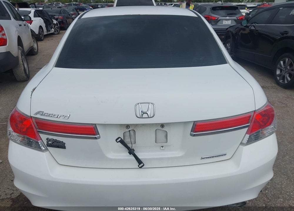 2012 HONDA ACCORD 2.4 SE VIN: 1HGCP2F60CA233876