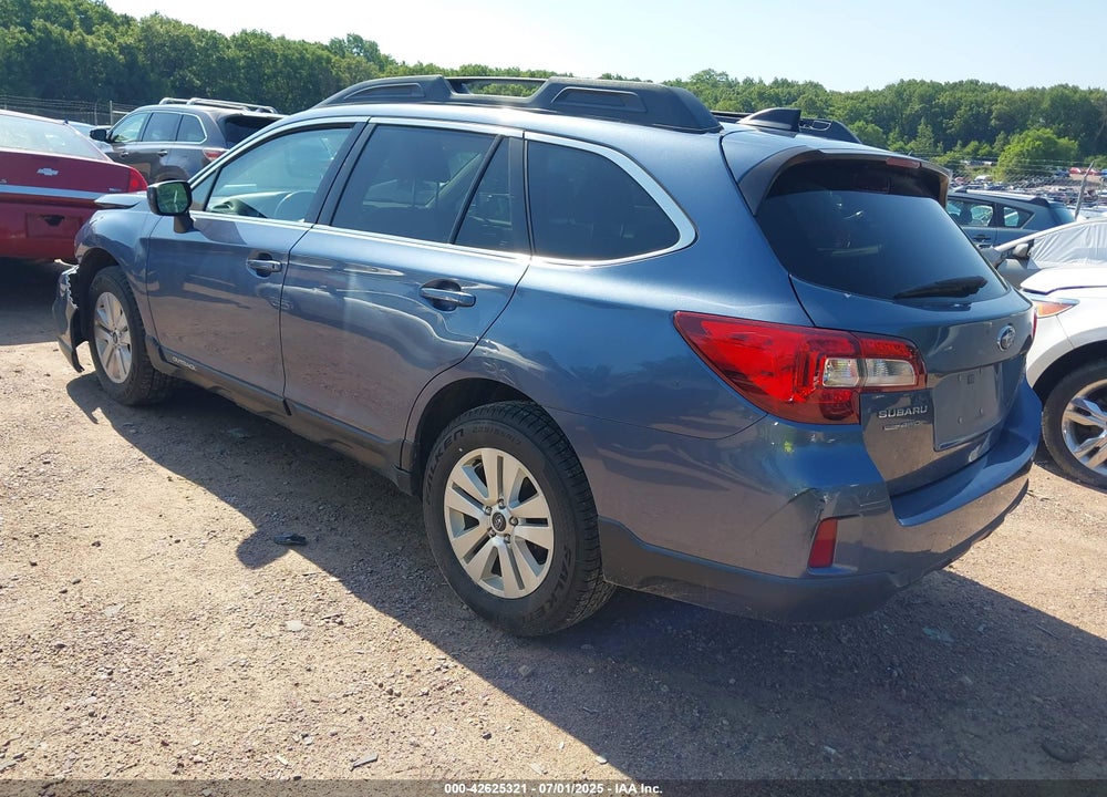 2016 SUBARU OUTBACK 2.5I PREMIUM VIN: 4S4BSACC2G3202566