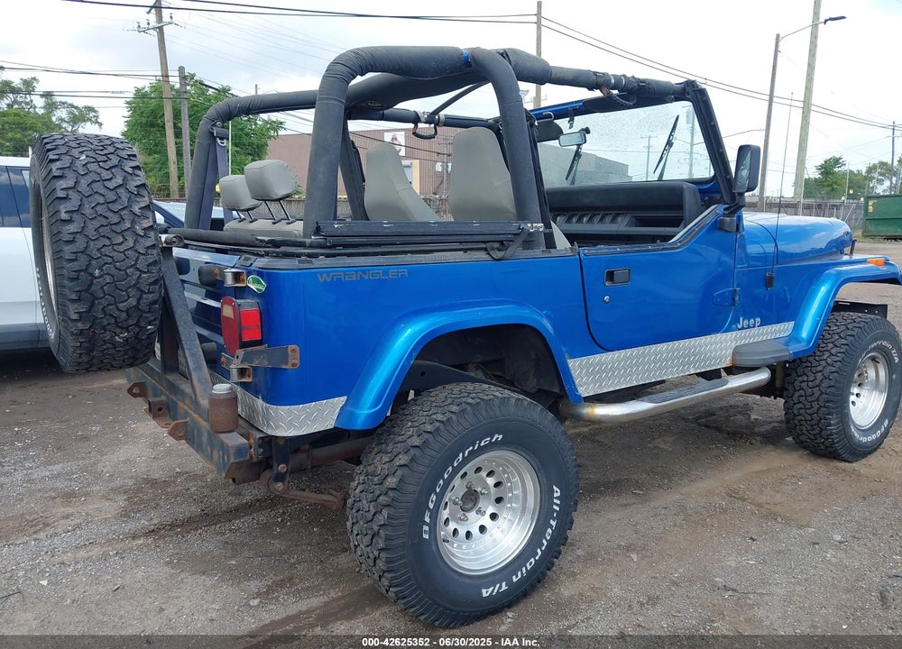 1993 JEEP WRANGLER / YJ VIN: 1J4FY29S8PP236202