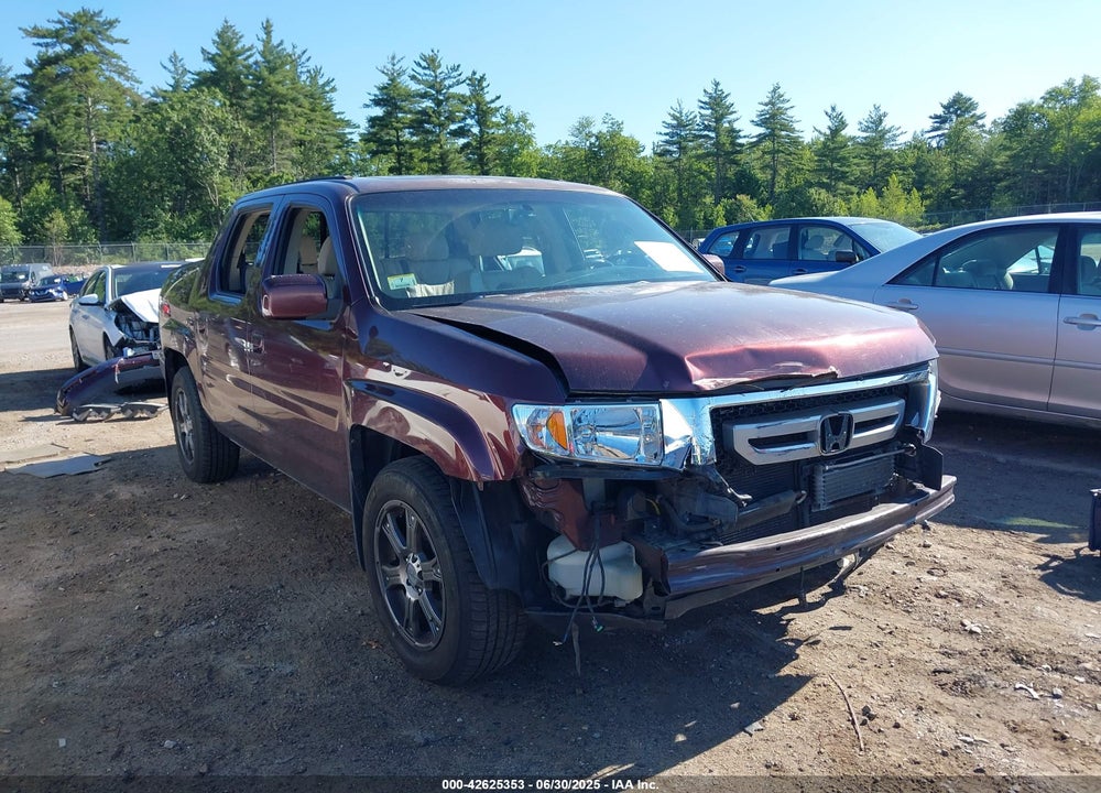 2009 HONDA RIDGELINE VIN: 5FPYK16509B103530