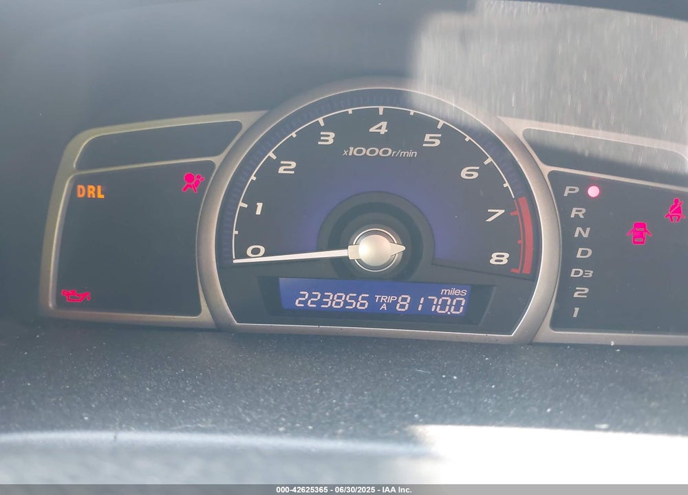 2007 HONDA CIVIC EX VIN: 1HGFA16897L095713