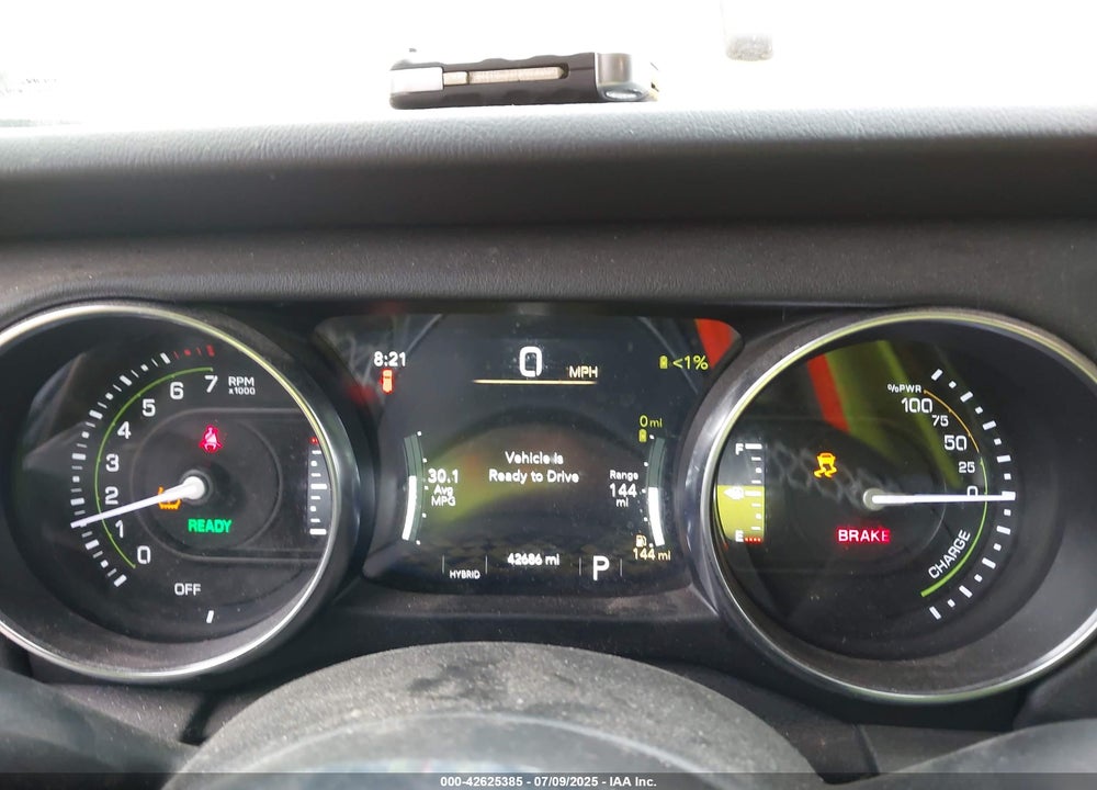 2021 JEEP WRANGLER / VIN: 1C4JJXP68MW762483