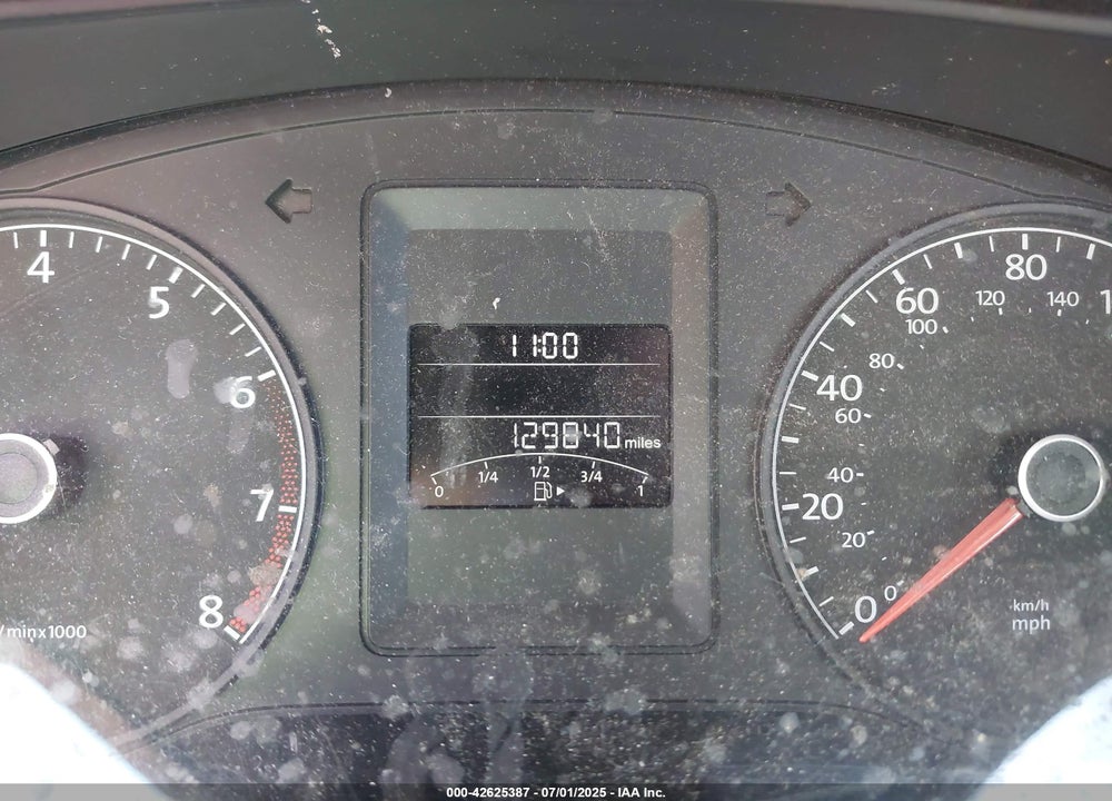 2013 VOLKSWAGEN JETTA 2.0L S VIN: 3VW2K7AJ8DM401931