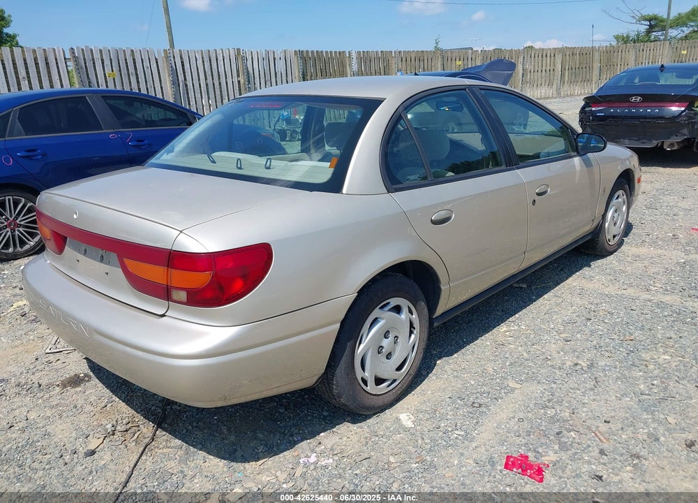 2000 SATURN SL2 VIN: 1G8ZK5278YZ234610