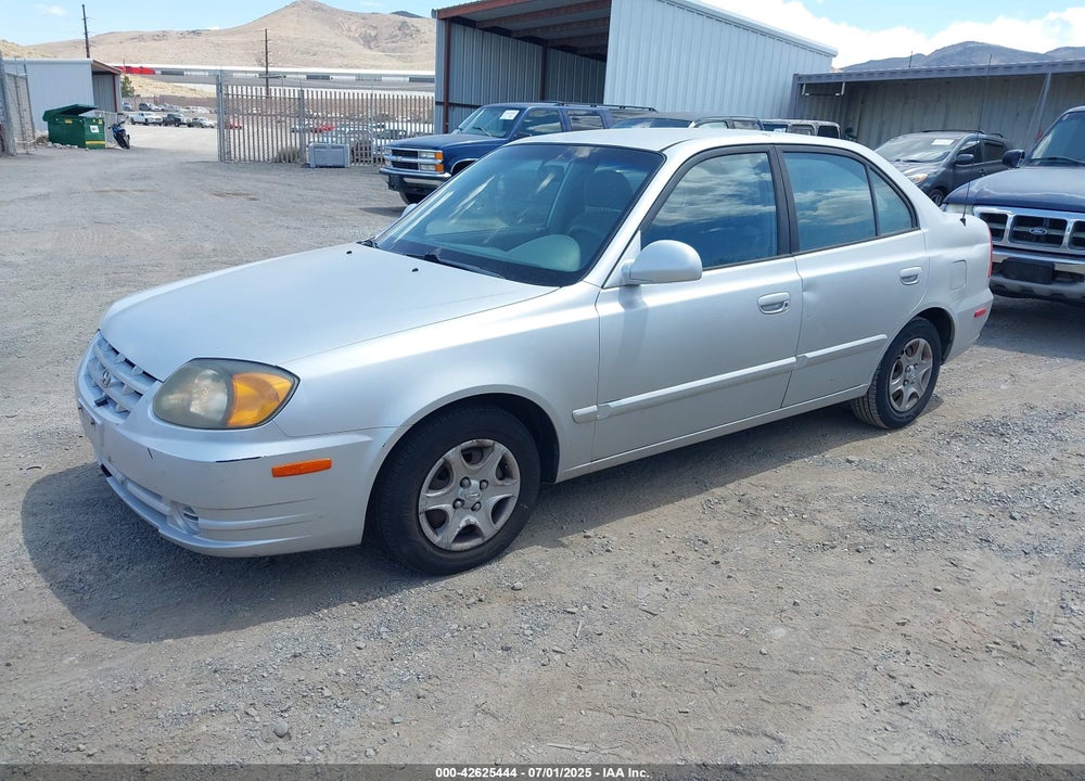 2003 HYUNDAI ACCENT GL VIN: KMHCG45C13U430017