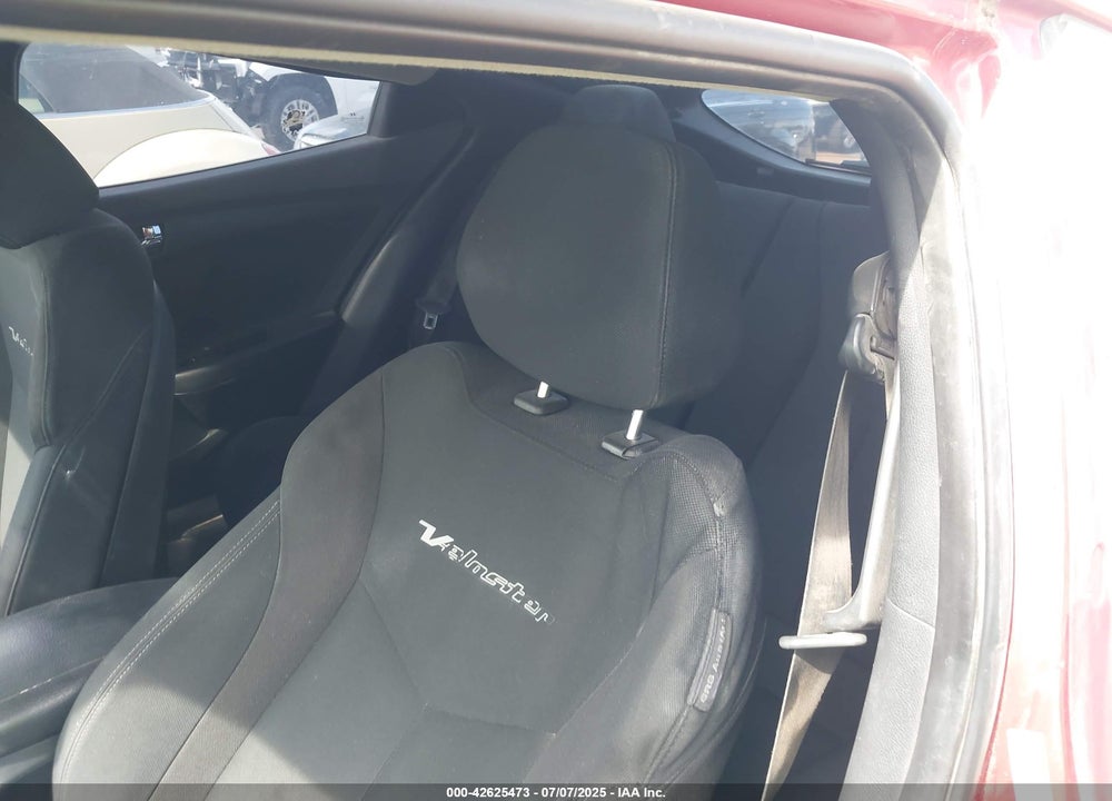 2013 HYUNDAI VELOSTER BASE W/BLACK VIN: KMHTC6AD7DU175221