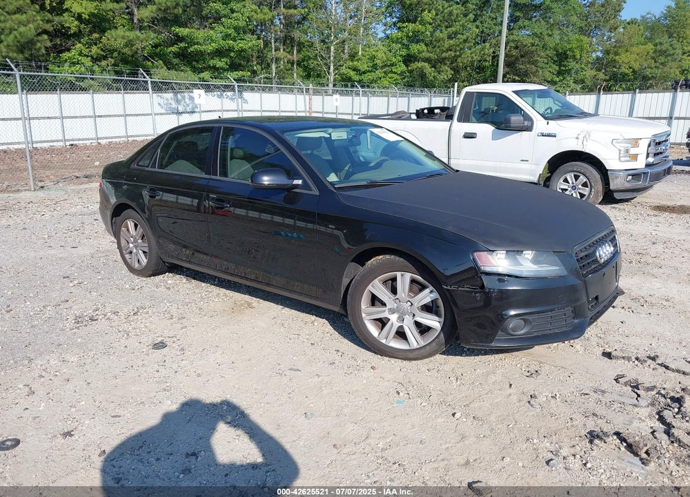 2010 AUDI A4 2.0T PREMIUM VIN: WAUBFAFL2AN019410